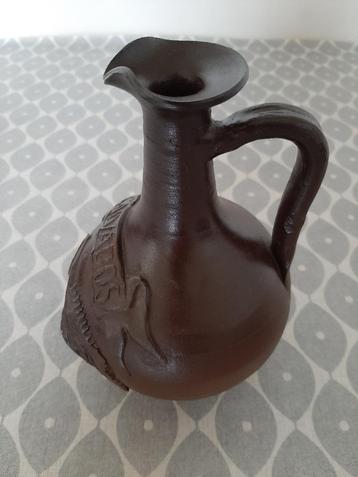 kruik jaren 60 in aardewerk ,19 cm hoog, Antiek en Kunst, Ophalen of Verzenden