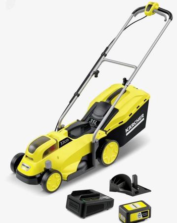 Tondeuse à gazon sans fil Kärcher LMO 18-33 Battery Set, Tondeuses à gazon sur batterie, 30 à 39 cm, Enlèvement, KARCHER