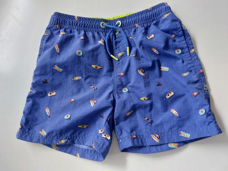 Zwemshort Fish&Chips, 10j, 4€, Kinderen en Baby's, Kinderkleding | Kinder-zwemkleding, Zo goed als nieuw, Zwembroek, Maat 140