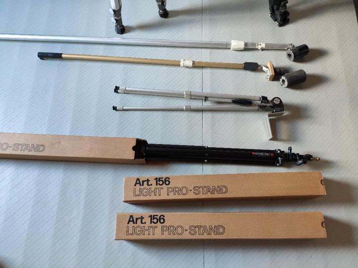 mégaphone, trépied pro + simple, philips D 6920 mk2, perche, Audio, Tv en Foto, Televisie-accessoires, Zo goed als nieuw, Ophalen