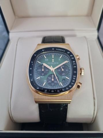 Jacob Zech horloge, Handtassen en Accessoires, Horloges | Heren, Ophalen of Verzenden, Nieuw, Goud, Goud