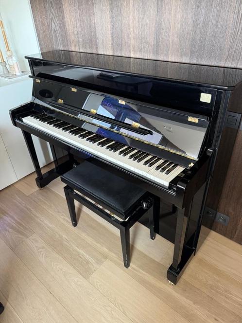 Yamaha Buffetpiano, Muziek en Instrumenten, Piano's, Zo goed als nieuw, Piano, Zwart, Hoogglans, Ophalen
