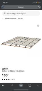 Ikea Bed, Enlèvement, 200 cm, Deux personnes, Ikea BRIMNES