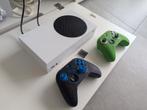 Xbox Series S + 2 controllers, Games en Spelcomputers, Spelcomputers | Xbox Series X en S, Ophalen of Verzenden, Gebruikt, Xbox Series S