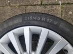 Mooie set Fiat velgen 215/45R17 ET46 4x100, Auto-onderdelen, Ophalen of Verzenden