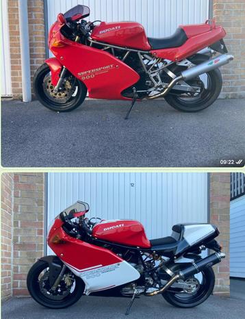 Perfecte Ducati 900SS, in showroom-staat, Motoren, Motoren | Ducati, 2 cilinders, 900 cc, Super Sport, Particulier