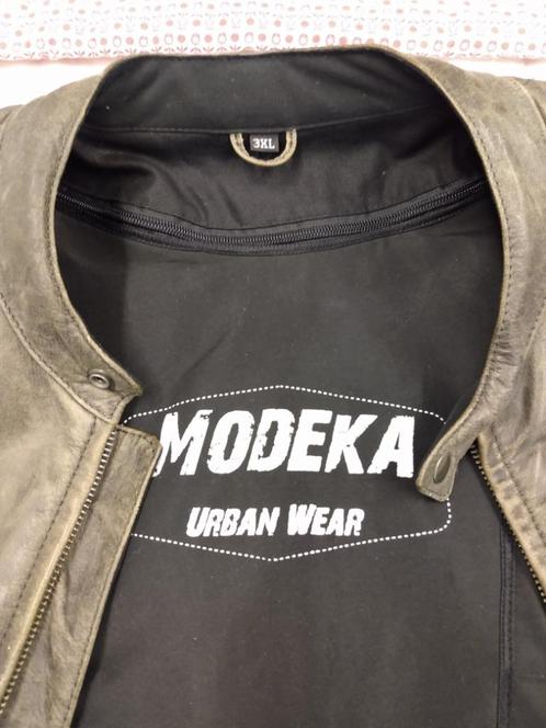Lederen motorjas, Motoren, Kleding | Motorkleding, Jas | leer, Heren, Tweedehands, Ophalen