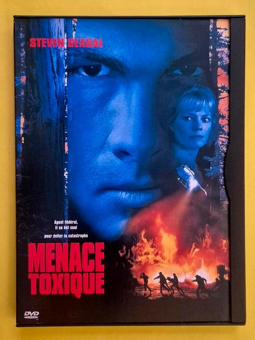 Snap Case DVD du film Menace toxique - Steven Seagal 1997, Cd's en Dvd's, Dvd's | Thrillers en Misdaad, Zo goed als nieuw, Actiethriller