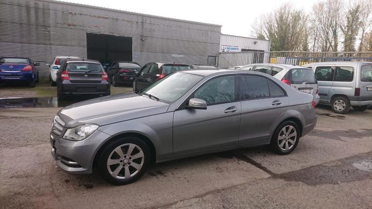 Mercedes c 180 essence clim ja gps 162000km 2012 GARANTIE, Auto's, Mercedes-Benz, Bedrijf, Te koop, C-Klasse, ABS, Airbags, Airconditioning