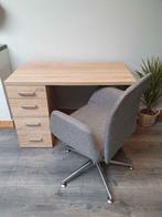 Bureau- en bureaustoel, Huis en Inrichting, Ophalen, In hoogte verstelbaar, Zo goed als nieuw, Bureau