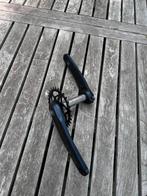Shimano slx crancks absolute black oval chain ring, Fietsen en Brommers, Fietsen | Mountainbikes en ATB, Ophalen