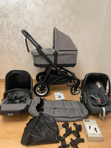 Thule Sleek 3-in-1 Grey Melange On Black complete beschikbaar voor biedingen