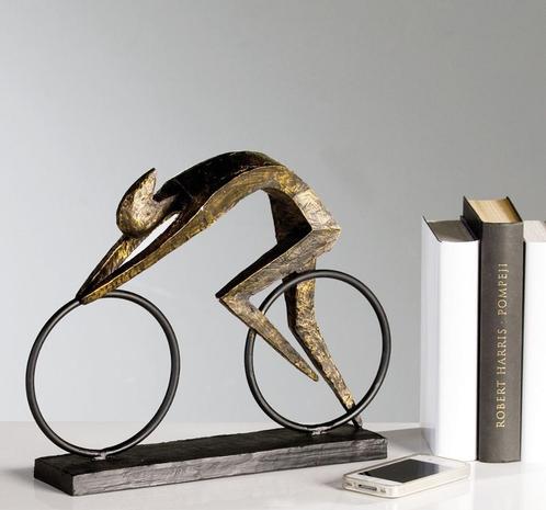 Beeldhouwwerk van een fiets, Antiek en Kunst, Kunst | Designobjecten, Ophalen of Verzenden