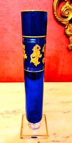 VAL SAINT LAMBERT KRISTALLEN VAAS DANS VAN FLORA VERZAMELAAR, Antiek en Kunst, Ophalen of Verzenden