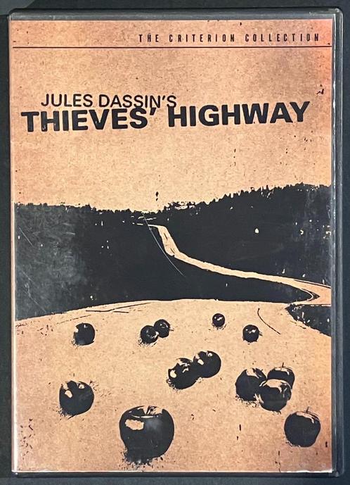 'Thieves' Highway' dvd Criterion, Cd's en Dvd's, Dvd's | Klassiekers, Zo goed als nieuw, Drama, 1940 tot 1960, Vanaf 12 jaar, Ophalen of Verzenden