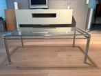 Salontafel en consoletafel, Ophalen, Gebruikt, Glas, 75 cm of meer