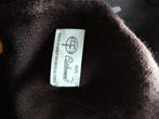 Donker bruine grote sjaal in 100% cashmere -, Ophalen of Verzenden, Sjaal