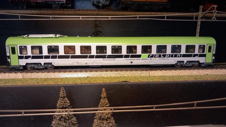 Acme - ralpin 52418, Hobby en Vrije tijd, Modeltreinen | H0, Zo goed als nieuw, Wagon, Gelijkstroom of Wisselstroom, Piko, NS