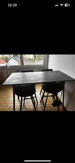Table haute avec 4 chaises, Ophalen, Gebruikt
