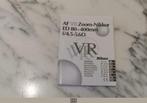 Nikon AF Zoom-Nikkor 80-400mm/4.5-5.6D handleiding, Audio, Tv en Foto, Ophalen of Verzenden, Zo goed als nieuw, Overige typen