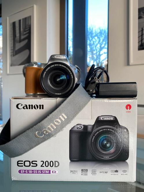 Canon EOS 200D + 18-55 IS STM, Audio, Tv en Foto, Fotocamera's Digitaal, Zo goed als nieuw, Spiegelreflex, Canon, Ophalen