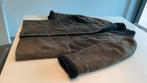 Damesmantel olijfgroen, mouton, z g als nieuw, mt 42, Kleding | Dames, Jasjes, Kostuums en Pakken, Verzenden, Maat 42/44 (L), Zo goed als nieuw
