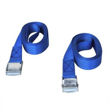 SJORBAND MET SNELSLUITING 2X2,5 METER BLAUW POLYESTER beschikbaar voor biedingen