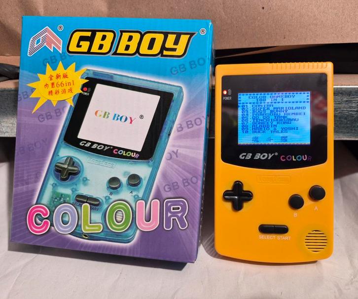 Game Boy Color 66-games ingebouwd Nieuw, Games en Spelcomputers, Spelcomputers | Nintendo Game Boy, Game Boy Color, Ophalen of Verzenden