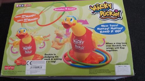 Hap-P-kid: Wacky Duckie. Dynamisch hoepelspel va 3jr, Kinderen en Baby's, Speelgoed | Overig, Zo goed als nieuw, Jongen of Meisje