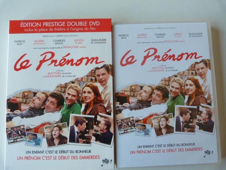 Le Prénom - Édition Prestige [DVD], CD & DVD, DVD | Comédie, Comme neuf, Autres genres, Coffret, Tous les âges, Enlèvement ou Envoi