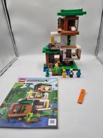 Lego Minecraft 21174 The Modern Treehouse, Ophalen of Verzenden, Zo goed als nieuw, Complete set, Lego