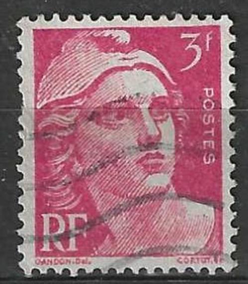 Frankrijk 1945/1947 - Yvert 716 - Marianne de Gandon (ST), Postzegels en Munten, Postzegels | Europa | Frankrijk, Gestempeld, Verzenden