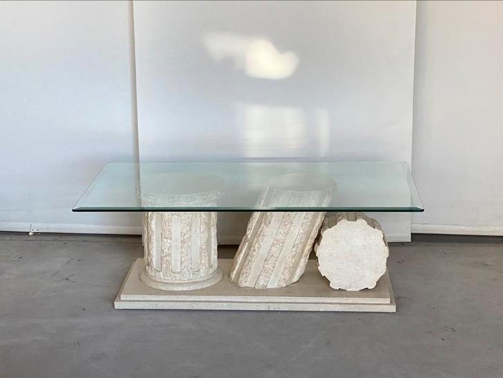 Salontafel | Mactanstone | Sculptural, Antiek en Kunst, Antiek | Meubels | Tafels, Ophalen