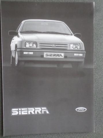 Ford Sierra & XR4i 08-1983 brochure beschikbaar voor biedingen