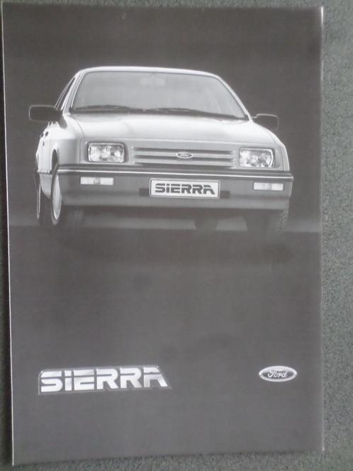 Ford Sierra & XR4i 08-1983 brochure, Boeken, Auto's | Folders en Tijdschriften, Ford, Ophalen of Verzenden