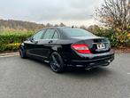 Mercedes C200 CDI Jaar 2009 Diesel €4 miljard 164.000 km 1e, Auto's, Zwart, 4 cilinders, Leder en Stof, Zwart