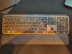 Logitech MX Keys S (AZERTY) + polssteun, Computers en Software, Toetsenborden, Ophalen, Qwerty, Zo goed als nieuw
