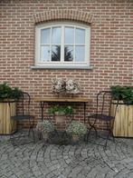 Oud bistro tafeltje met 2 stoeltjes, Ophalen