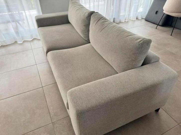 Juntoo Poggio Zetel 3,5 zit met voetenbank, Huis en Inrichting, Fauteuils, Zo goed als nieuw, Stof, Ophalen