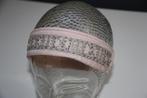 Retro roze kids haarband met pareltjes 5-8 jaar nieuw, Ophalen of Verzenden, Nieuw