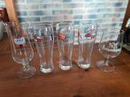 5 bierglazen - KRONENBOURG bier - 3 types, Ophalen of Verzenden, Zo goed als nieuw
