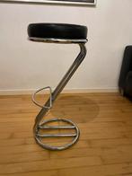 Tabouret design, Maison & Meubles, Tabourets de bar, Enlèvement, Comme neuf, Cuir, 60 à 90 cm
