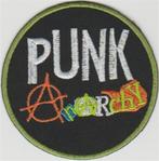 Punk Anarchy stoffen opstrijk patch embleem #4, Verzamelen, Verzenden, Nieuw, Kleding