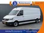 Volkswagen Crafter 35 2.0 TDI 141 PK HIGHLINE+ / L4H3 / 1e E, Auto's, Bestelwagens en Lichte vracht, Parkeersensor, Wit, 198 g/km