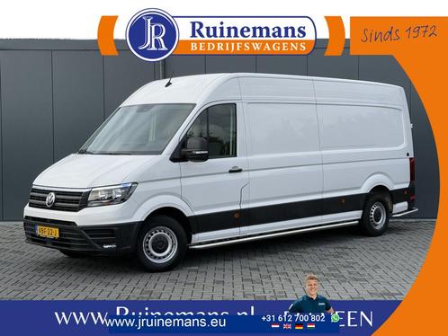 Volkswagen Crafter 35 2.0 TDI 141 PK HIGHLINE+ / L4H3 / 1e E, Auto's, Bestelwagens en Lichte vracht, Airconditioning, Centrale vergrendeling