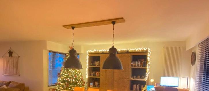 Rustieke hanglampen, Huis en Inrichting, Lampen | Hanglampen, Gebruikt, Overige materialen, Ophalen
