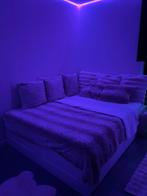 Ikea bed & matras met 4 opbergruimtes, Huis en Inrichting, Slaapkamer | Complete slaapkamers, Ophalen, Gebruikt