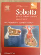 Anatomie de l'Atlas de Sobotta, Comme neuf, Enlèvement ou Envoi