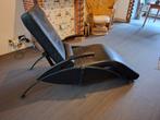 Lederen relax zetel, Huis en Inrichting, Fauteuils, Ophalen, Zo goed als nieuw, Leer