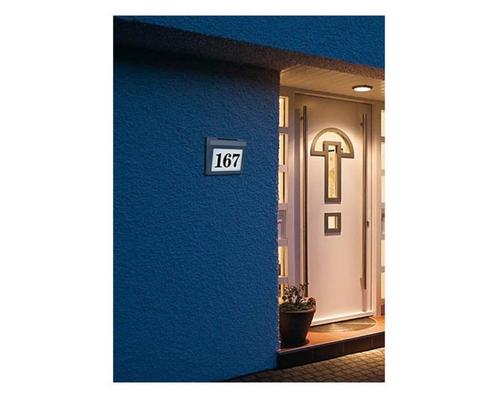 Numéro de maison applique murale solaire lumineuse, Maison & Meubles, Lampes | Appliques, Neuf, Métal, Enlèvement ou Envoi